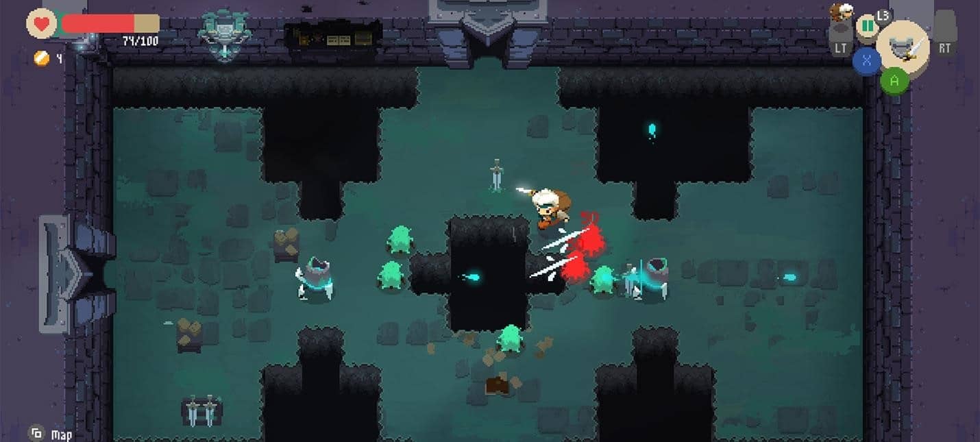 Moonlighter combat