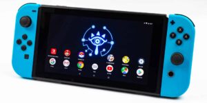 Nintendo Switch handheld gaming console