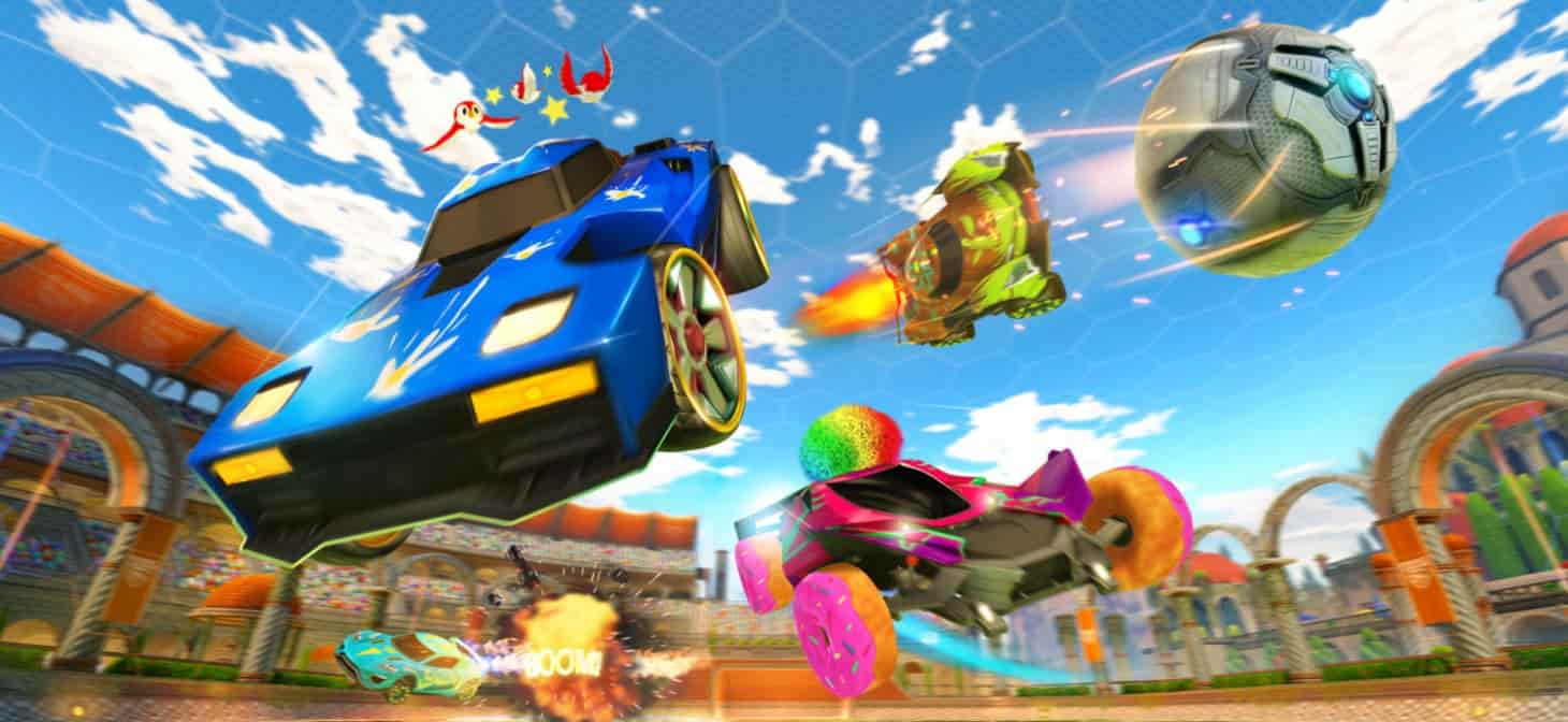 Rocket League gameplay