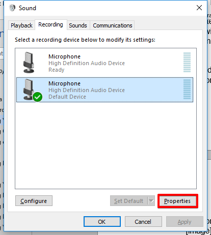 Sound Properties
