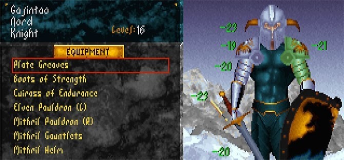 The Elder Scrolls Arena character creation