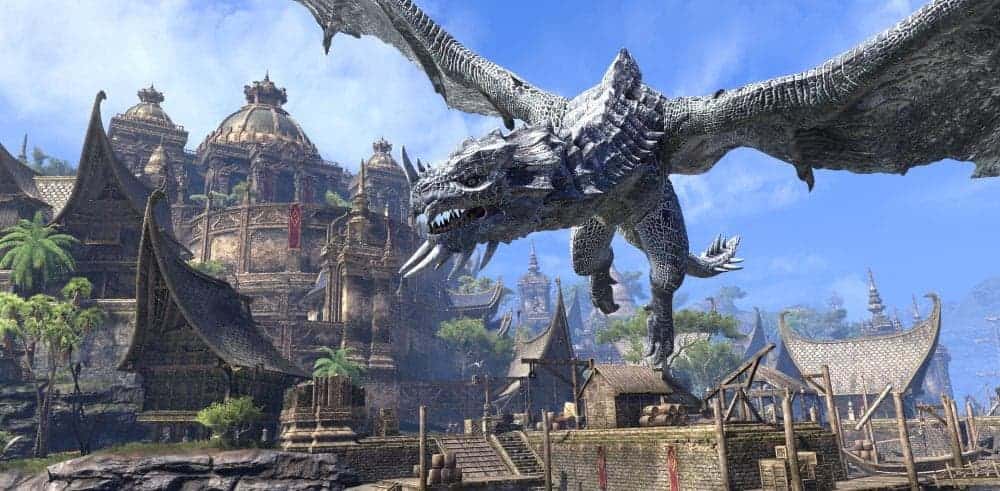 The Elder Scrolls Online dragon
