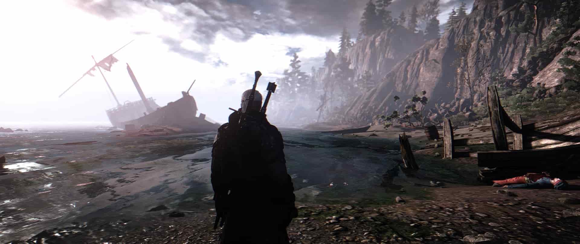 The Witcher III shore