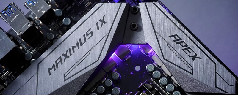 asus maximus IX apex cpu