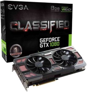 EVGA GTX 1080 Classified GAMING ACX 3.0 unboxed