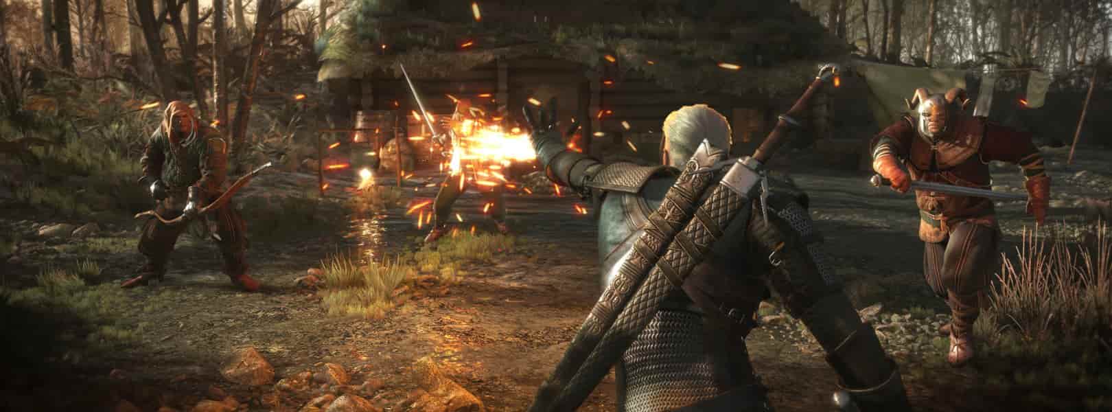 The Witcher 3 Wild Hunt combat