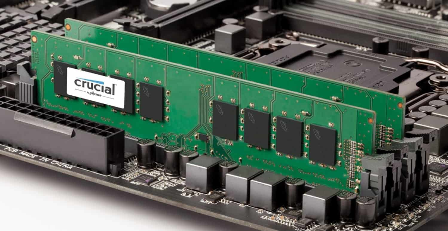 crucial dual ram build