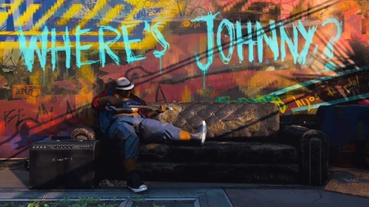 cyberpunk 2077 where's johnny