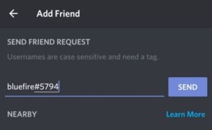 discord app add friend discord tag