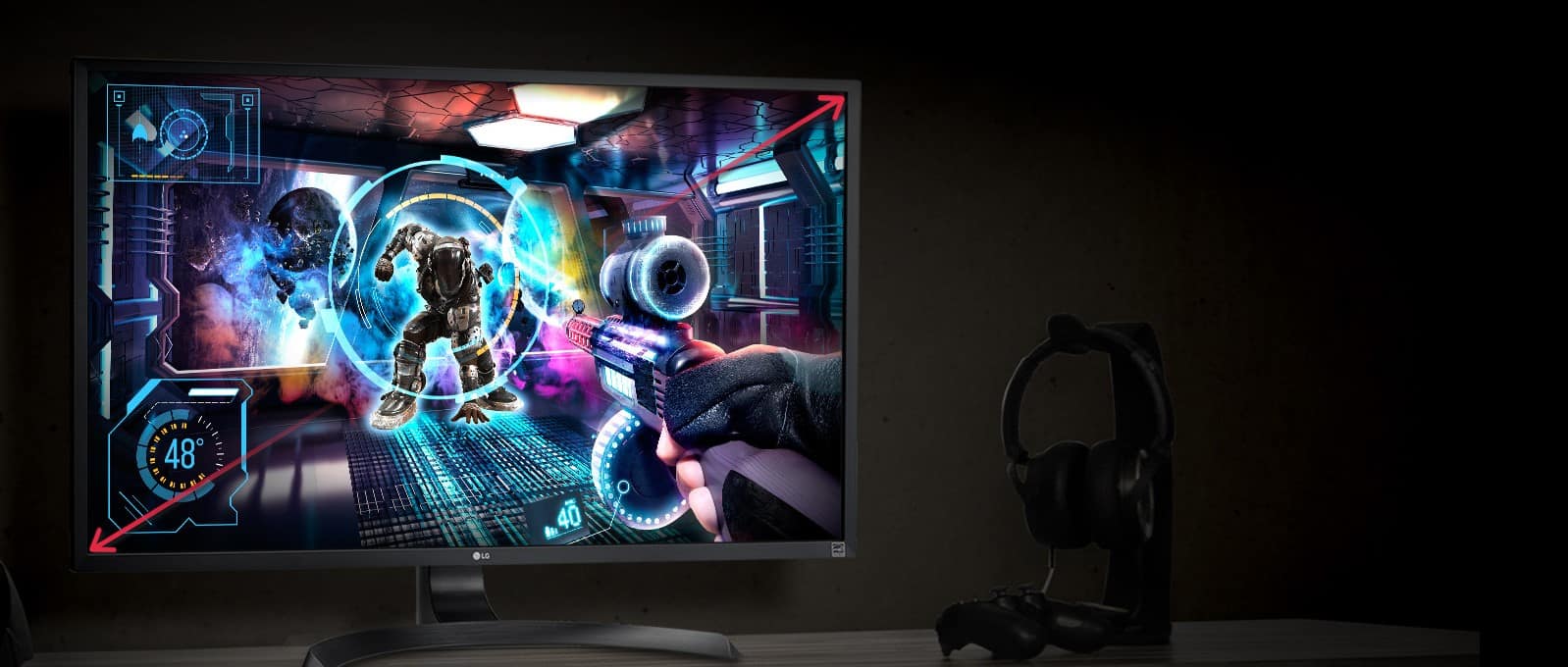 LG 32UD59-B 32 gaming monitor newegg black friday sale