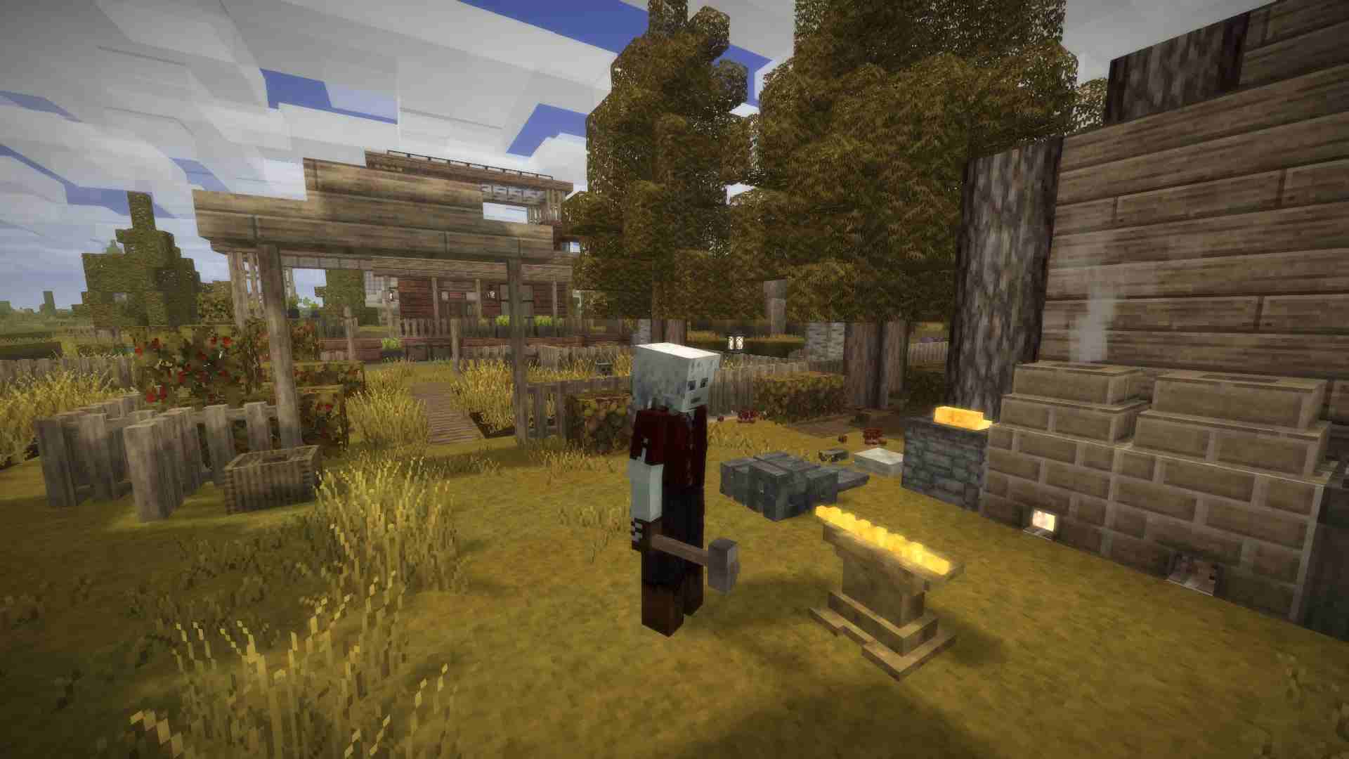 Vintage story a blacksmith crafting