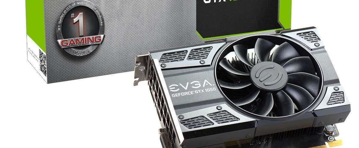 EVGA GeForce Superclocked GTX 1050 TI Unit