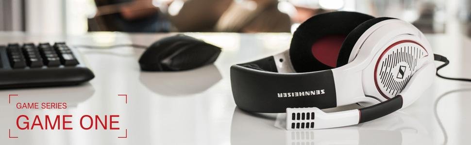 Sennheiser Game One Headset Image with text
