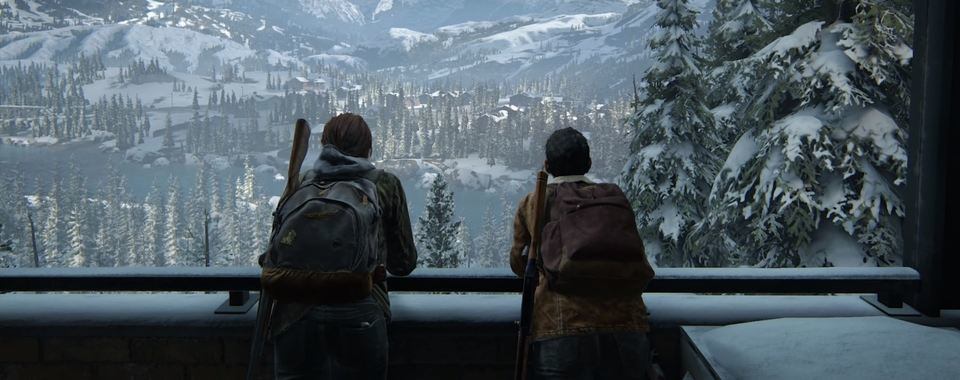 The Last of US Part II Winter Scene