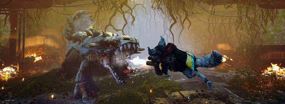 Biomutant Combat Scene