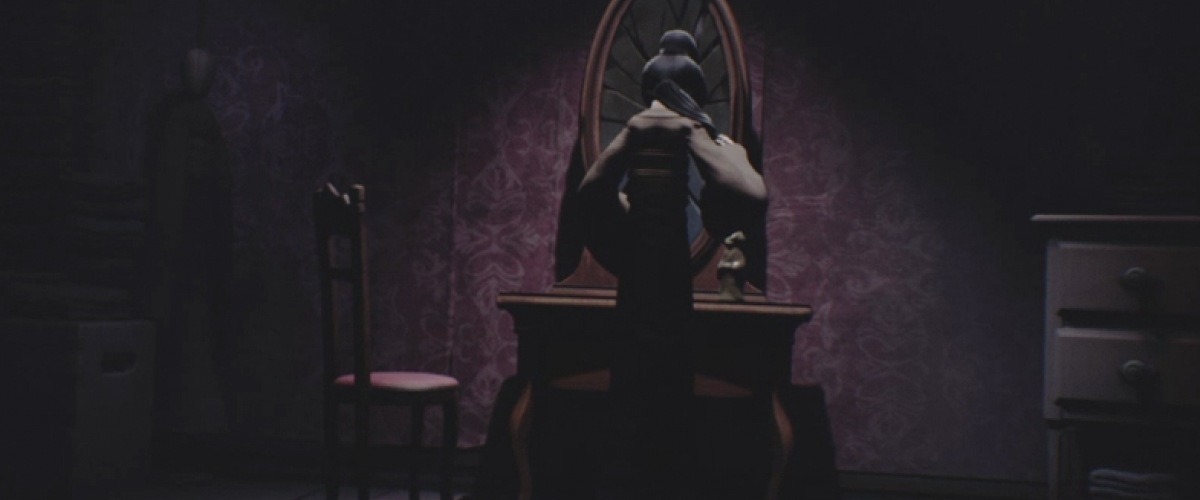 The Lady in Front of the Dresser