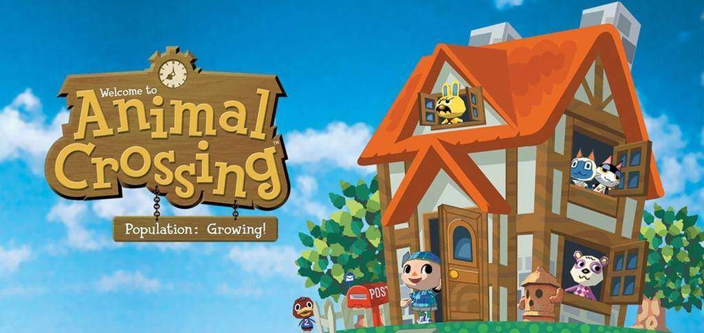 Animal Crossing Cover Art for Gamecube