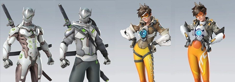 Genji and Tracer Character Look Change