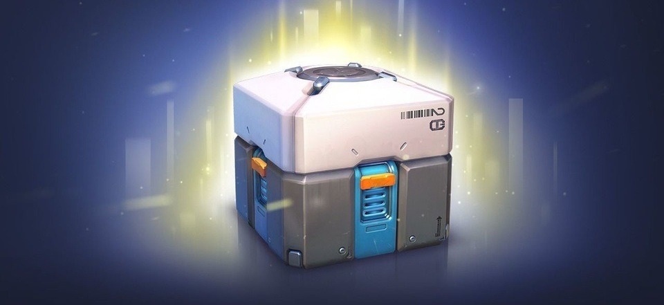 Loot box on Overwatch