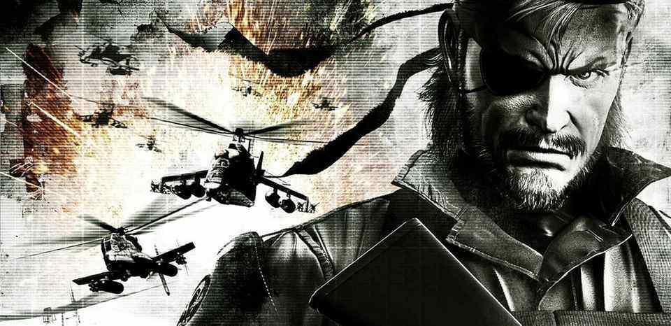 Metal Gear Solid Peace Walker PSP Cover Art