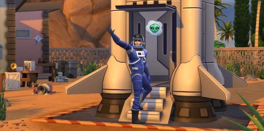 Sims 4 Astronaut