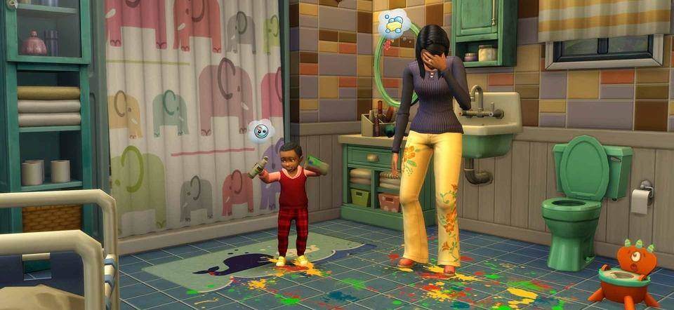 Sims 4 Parenthood Scene