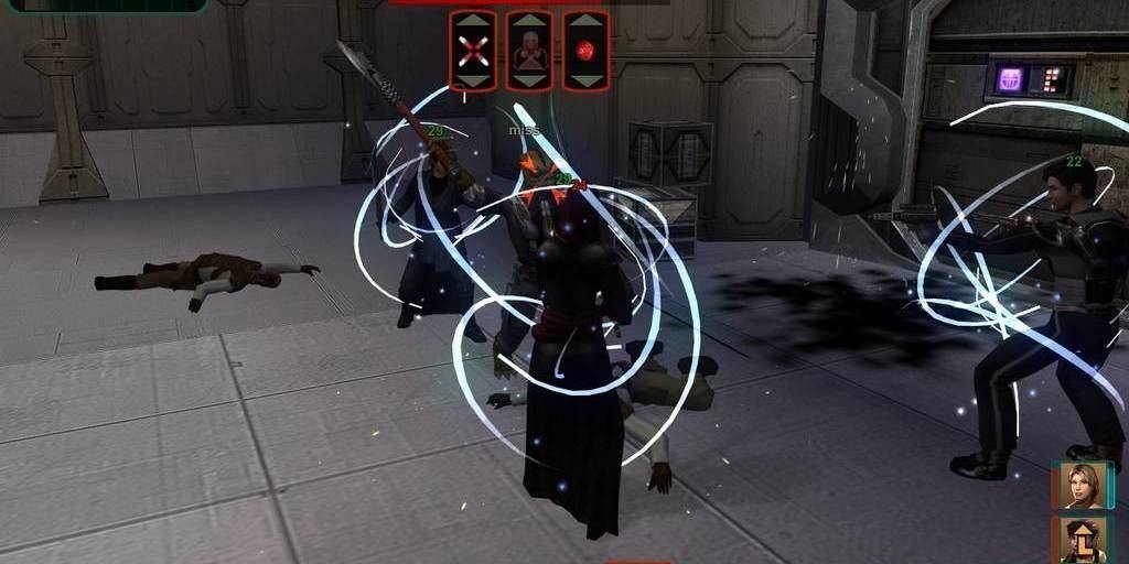 Star Wars Knights of the Old Republic II The Sith Lords Graphics