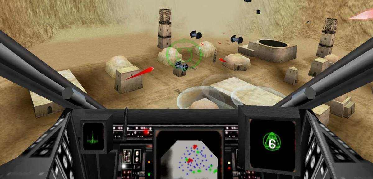 Star Wars Rogue Squadron 3D Scene
