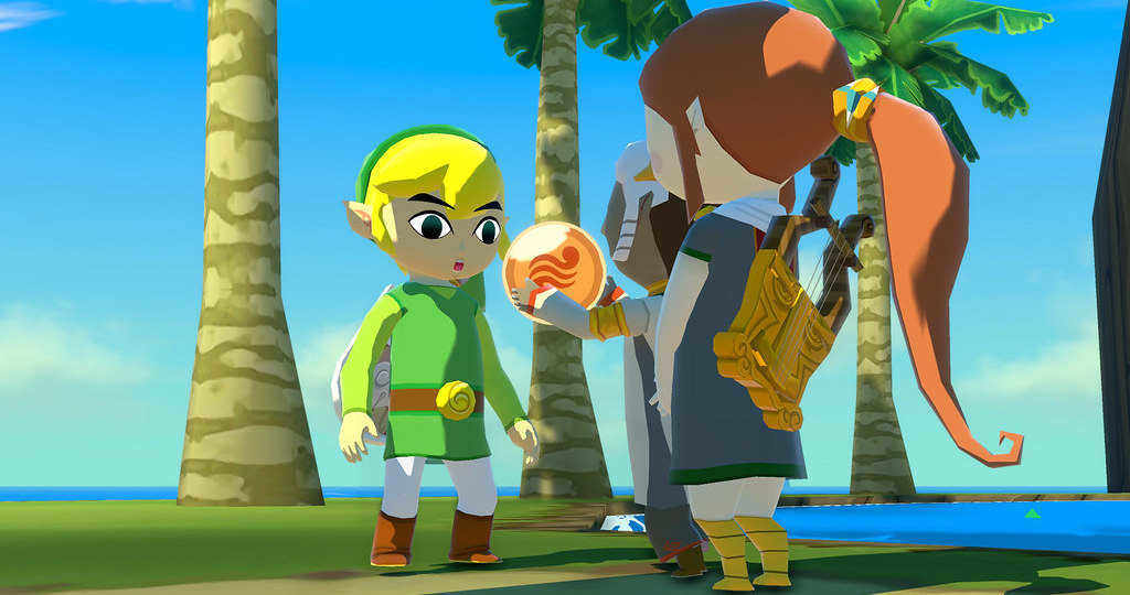 The Legend of Zelda The Wind Waker HD Scene