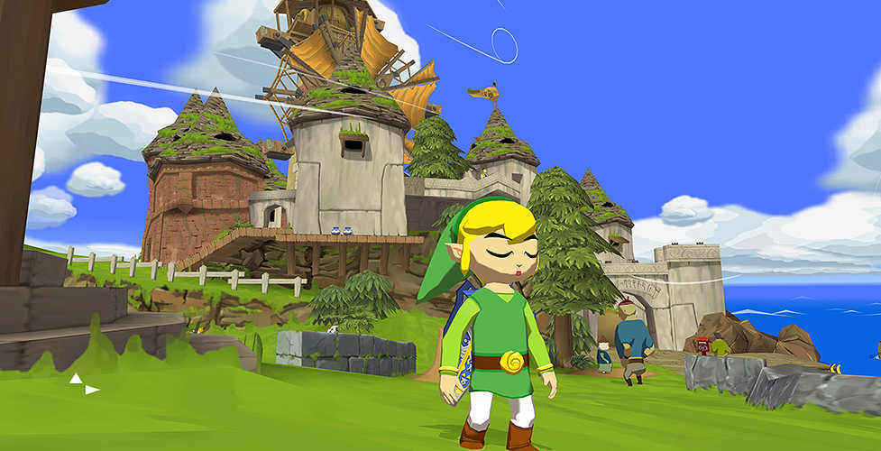 The Wind Waker Game Scene