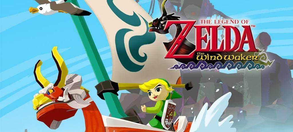The legend of Zelda The Wind Waker Cover Art
