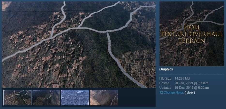 HOI4 Texture Overhaul Collection Terrain