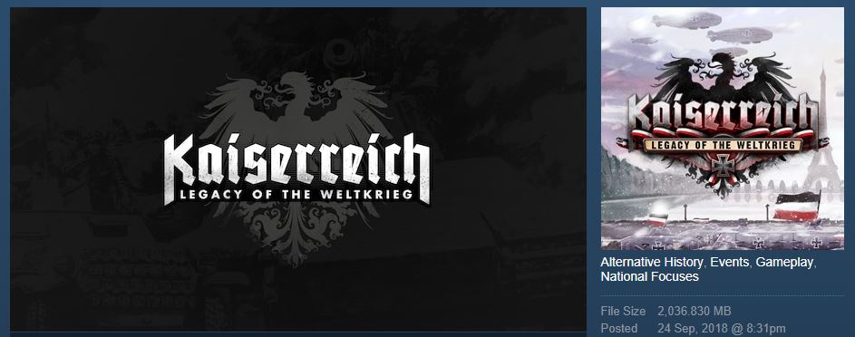 Hearts of Iron Kaiserreich Mod