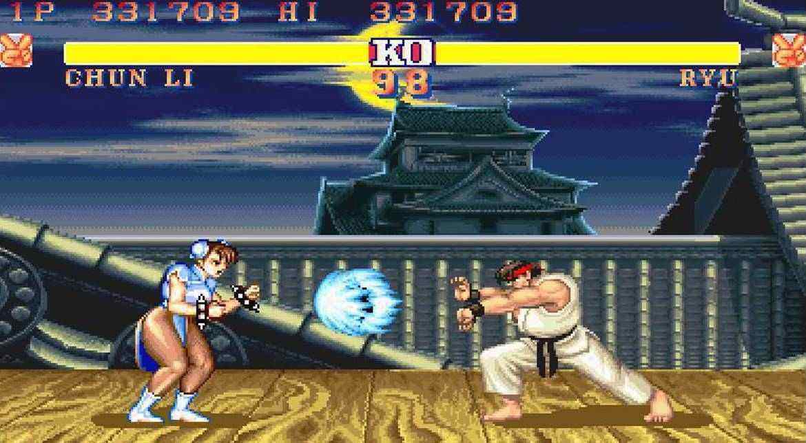 Street Fighter II Turbo Hyper Fighting Game Screenshot