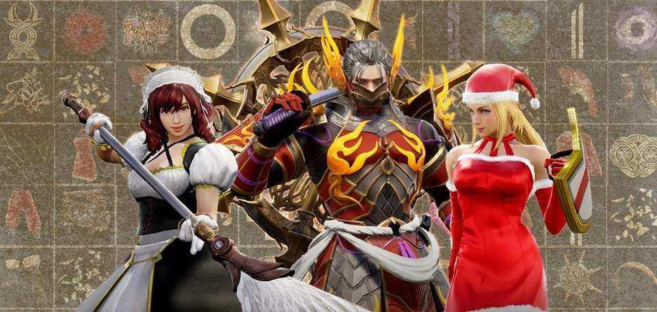 Three Soulcalibur VI Characters
