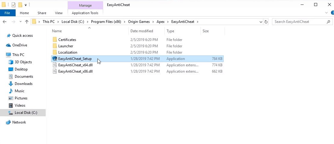 Easy AntiCheat Setup