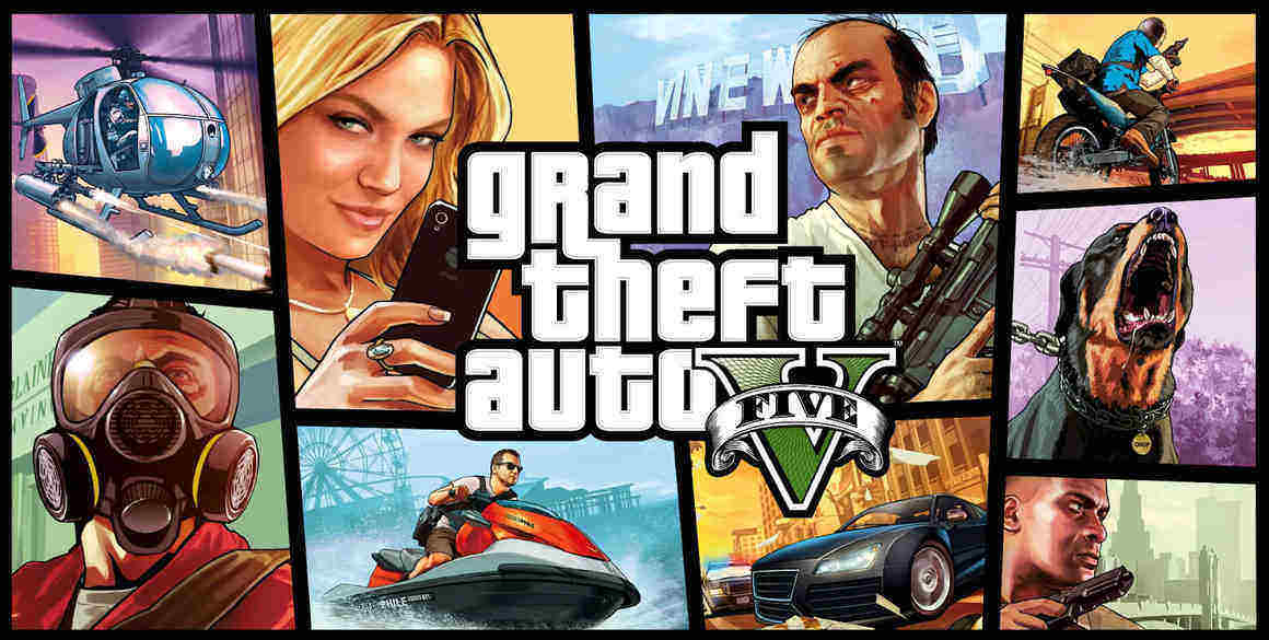 Grand Theft Auto V Cover Art