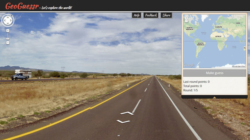 GeoGuessr Game
