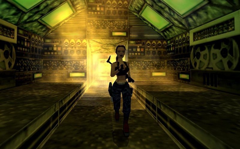 Lara Croft III Scene