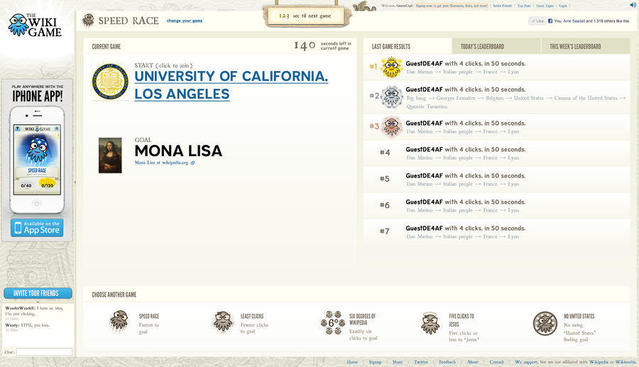 The Wiki Game After Game