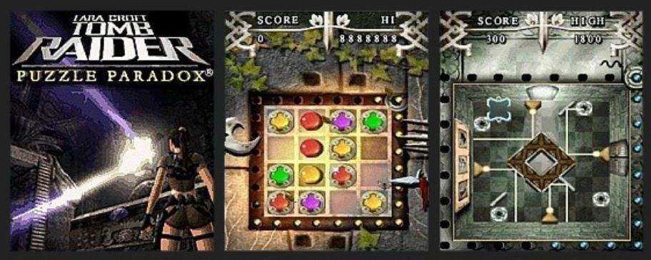 Tomb Raider Puzzle Paradox with Cover Art