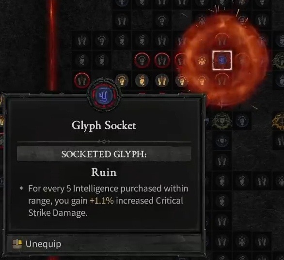 Diablo 4 Glyph Socket